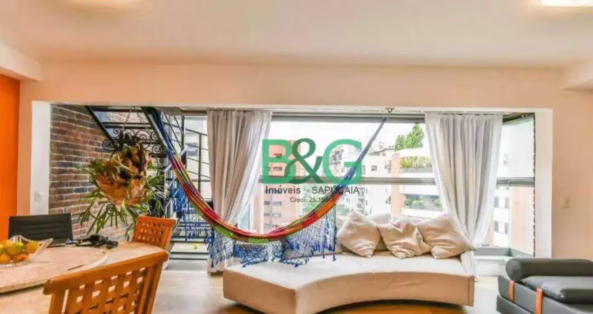 Apartamento com 1 dormitório à venda, 80 m² por r$ 2.999.000 - jardim paulista - são paulo/sp