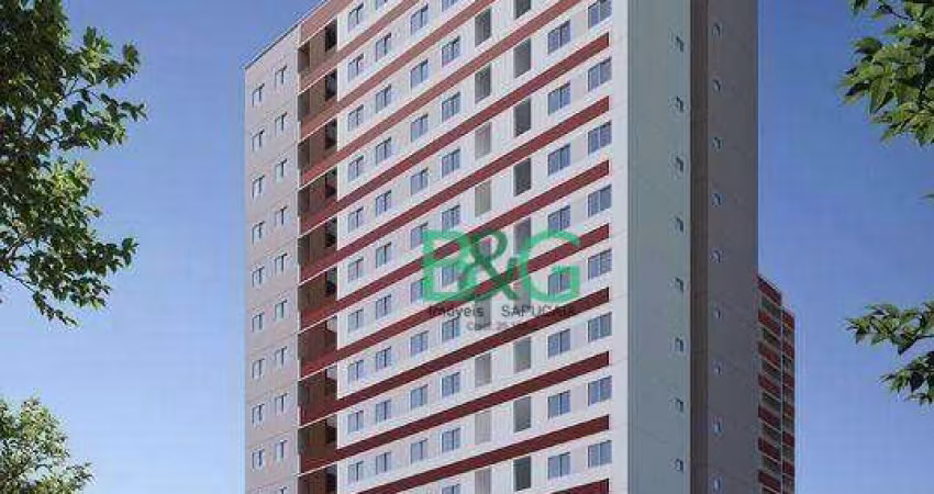 Apartamento com 1 dormitório à venda, 32 m² por R$ 299.070,87 - Barra Funda - São Paulo/SP
