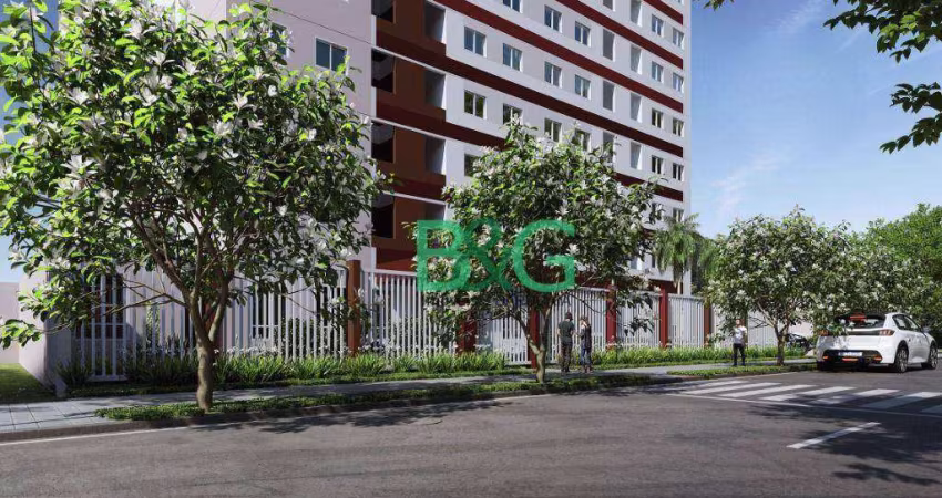 Apartamento com 1 dormitório à venda, 29 m² por R$ 263.240,42 - Barra Funda - São Paulo/SP