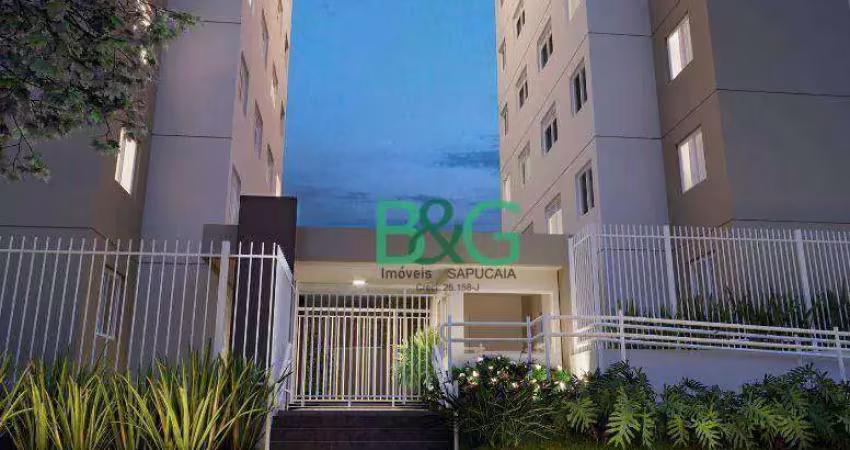 Apartamento com 2 dormitórios à venda, 34 m² por r$ 294.797,40 - barra funda - são paulo/sp