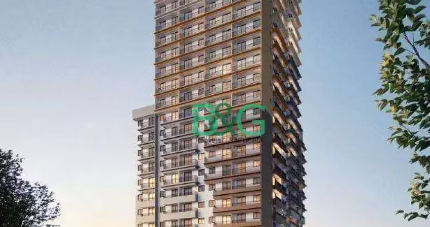 Studio com 1 dormitório à venda, 27 m² por r$ 416.985,10 - liberdade - são paulo/sp