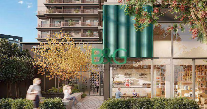 Studio com 1 dormitório à venda, 28 m² por R$ 409.878,10 - Brooklin - São Paulo/SP