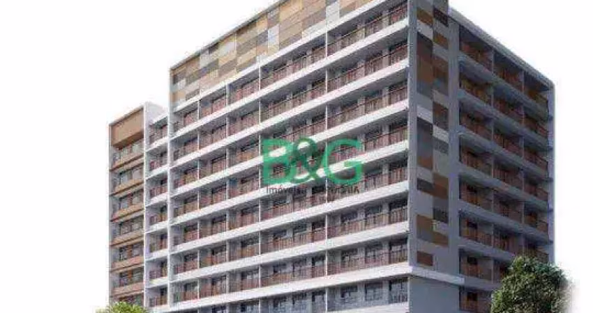 Studio com 1 dormitório à venda, 29 m² por r$ 284.693,10 - vila clementino - são paulo/sp