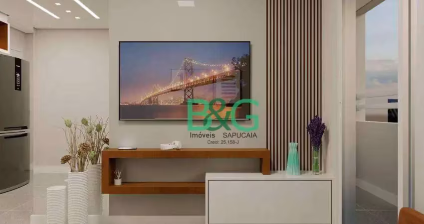 Apartamento à venda, 37 m² por r$ 286.104,36 - vila cruzeiro - são paulo/sp