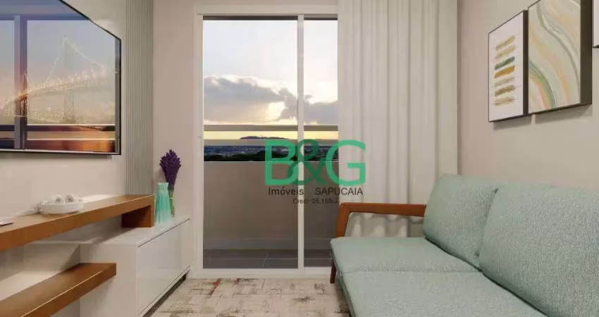 Apartamento à venda, 38 m² por r$ 283.496,43 - vila cruzeiro - são paulo/sp