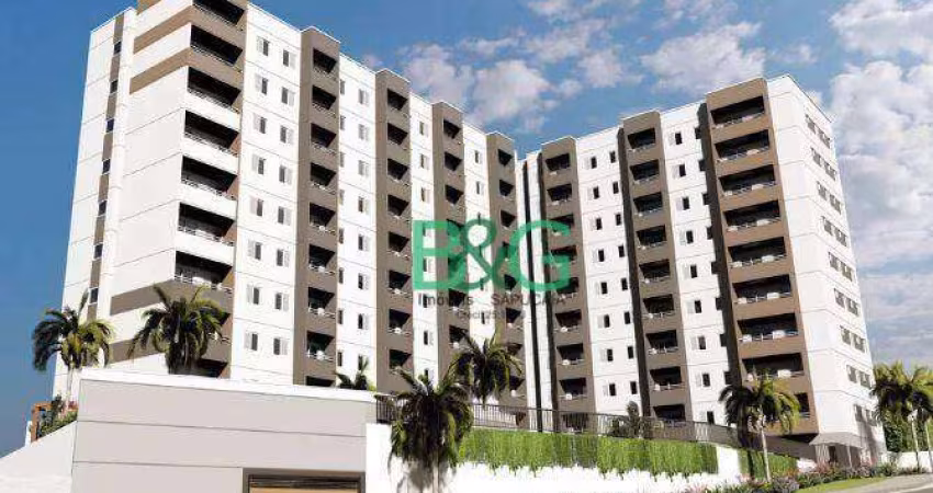 Apartamento com 2 dormitórios à venda, 34 m² por R$ 280.628,39 - Vila Cruzeiro - São Paulo/SP
