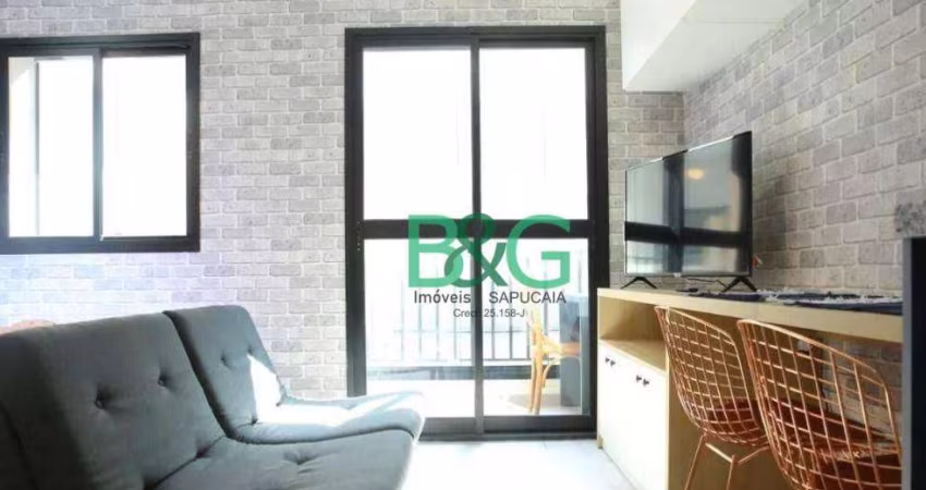 Apartamento com 1 dormitório à venda, 25 m² por R$ 449.000 - Liberdade - São Paulo/SP