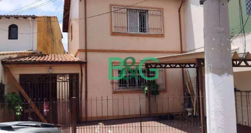 Sobrado com 3 dormitórios à venda, 180 m² por r$ 812.000 - alto da mooca - são paulo/sp