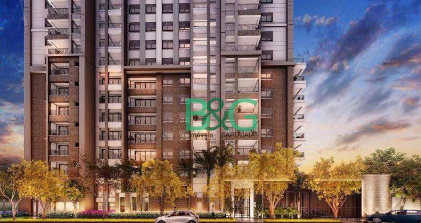 Studio com 1 dormitório à venda, 40 m² por R$ 635.213,89 - Brooklin Novo - São Paulo/SP
