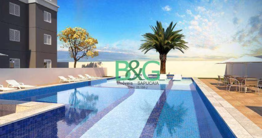 Apartamento com 2 dormitórios à venda, 43 m² por R$ 330.660,00 - Jardim Diogo - Guarulhos/SP