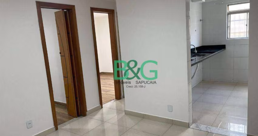 Apartamento com 2 dormitórios à venda, 43 m² por R$ 160.000,00 - Conjunto Habitacional Inácio Monteiro - São Paulo/SP