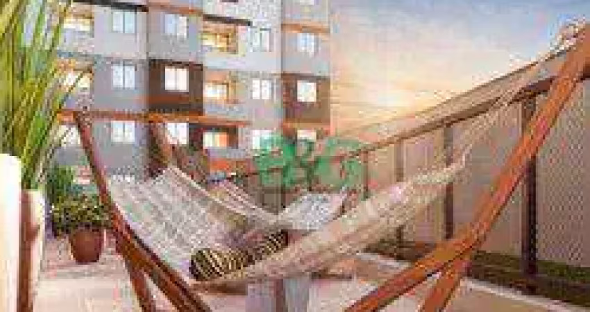 Apartamento com 2 dormitórios à venda, 45 m² por R$ 376.398,00 - Moinho Velho - São Paulo/SP