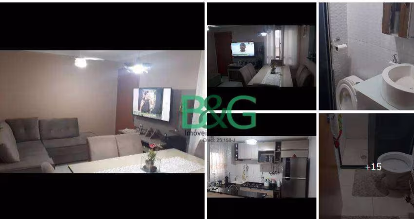 Apartamento com 2 dormitórios à venda, 45 m² por R$ 230.000 - Água Chata - Guarulhos/SP
