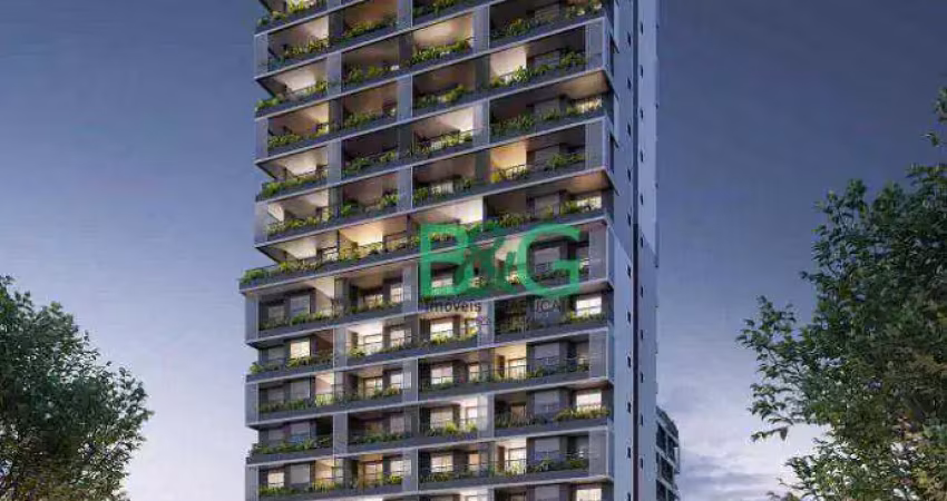 Studio com 1 dormitório à venda, 28 m² por r$ 458.962,00 - indianópolis - são paulo/sp