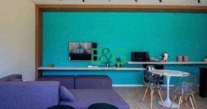 Apartamento com 2 dormitórios à venda, 38 m² por r$ 384.000,00 - belém - são paulo/sp