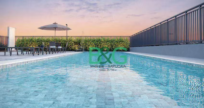 Apartamento com 2 dormitórios à venda, 48 m² por r$ 677.160,00 - tatuapé - são paulo/sp