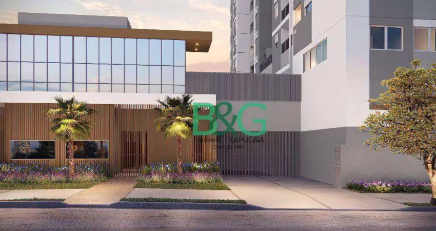 Apartamento com 2 dormitórios à venda, 37 m² por r$ 281.853,00 - butantã - são paulo/sp