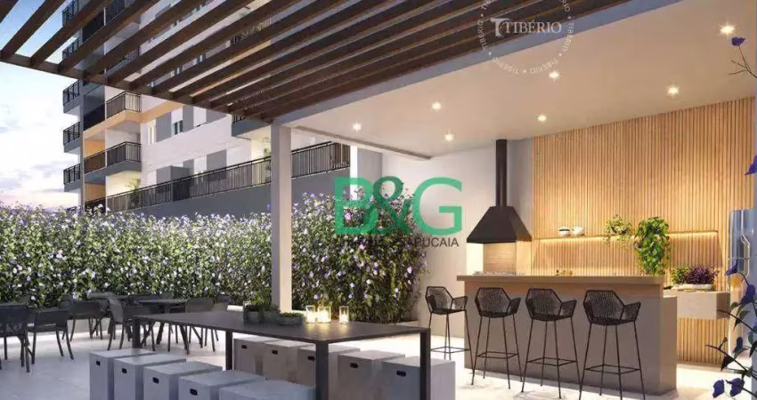 Apartamento com 1 dormitório à venda, 34 m² por r$ 330.525,00 - belenzinho - são paulo/sp