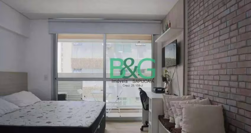 Studio com 1 dormitório à venda, 22 m² por r$ 379.000 - consolação - são paulo/sp