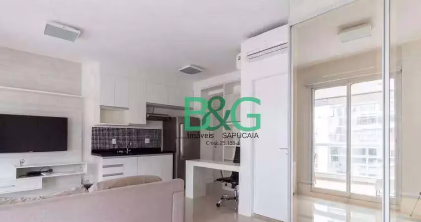 Studio com 1 dormitório à venda, 45 m² por r$ 799.000 - vila olímpia - são paulo/sp