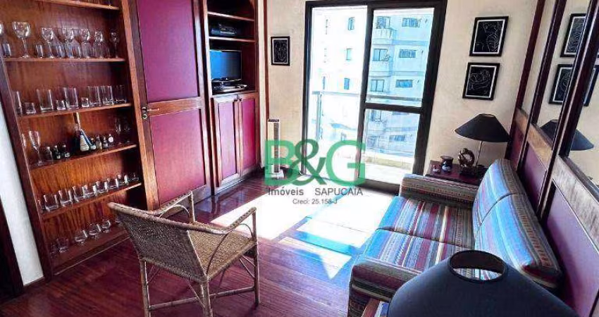 Apartamento com 1 dormitório para alugar, 40 m² por R$ 5.215/mês - Jardim Paulista - São Paulo/SP