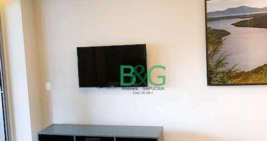 Apartamento com 1 dormitório à venda, 43 m² por R$ 800.000 - Brooklin Paulista - São Paulo/SP
