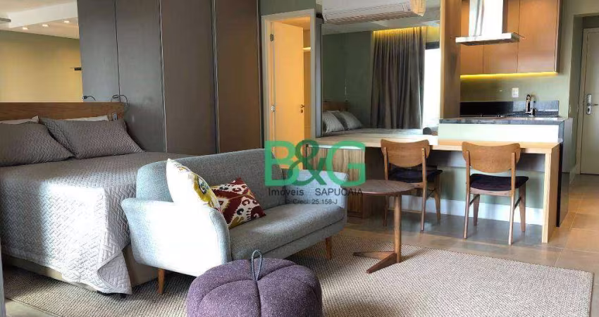 Apartamento com 1 dormitório à venda, 43 m² por R$ 800.000 - Brooklin Paulista - São Paulo/SP