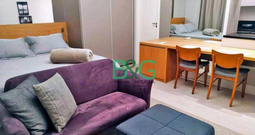 Apartamento com 1 dormitório à venda, 43 m² por R$ 800.000 - Brooklin Paulista - São Paulo/SP