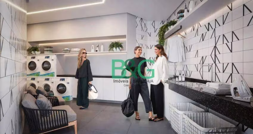 Apartamento à venda, 24 m² por r$ 355.973,70 - alto de pinheiros - são paulo/sp