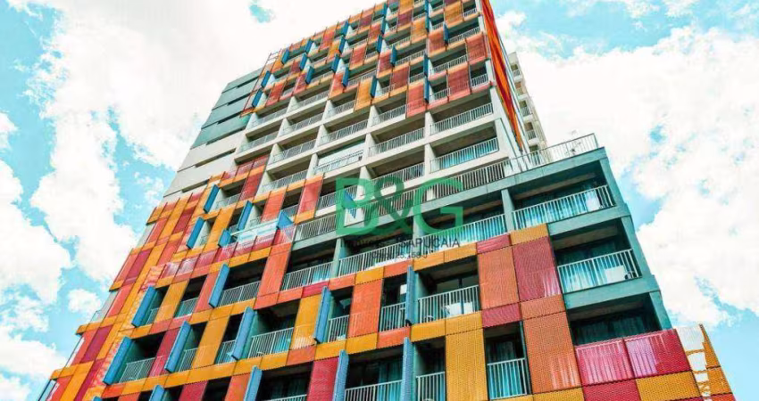 Apartamento com 1 dormitório à venda, 30 m² por R$ 557.064,04 - Moema - São Paulo/SP