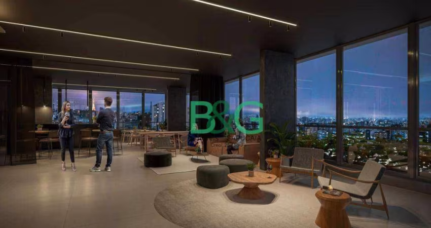 Studio com 1 dormitório à venda, 32 m² por R$ 695.722,74 - Paraíso - São Paulo/SP