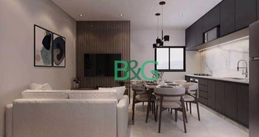 Apartamento com 2 dormitórios à venda, 36 m² por R$ 245.217,22 - Vila Diva - São Paulo/SP
