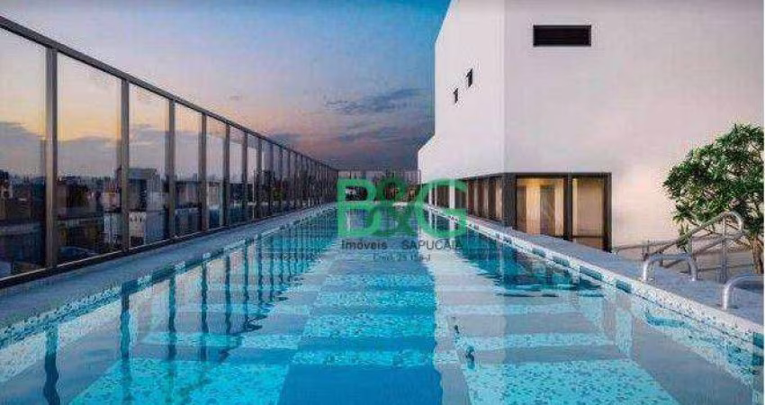 Apartamento com 1 dormitório à venda, 42 m² por R$ 609.663,24 - Brooklin - São Paulo/SP