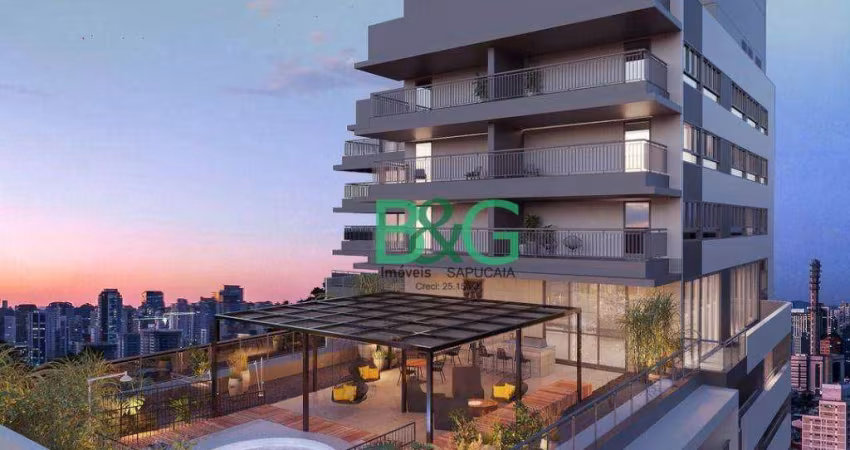Studio com 1 dormitório à venda, 24 m² por R$ 456.768,56 - Santo Amaro - São Paulo/SP