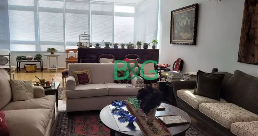 Apartamento com 4 dormitórios à venda, 400 m² por r$ 3.200.000,00 - consolação - são paulo/sp