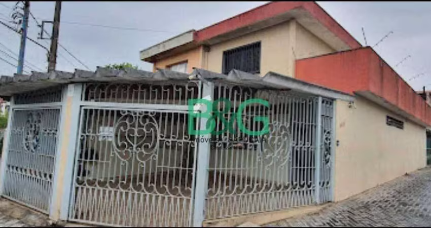 Casa para alugar, 200 m² por r$ 3.500/mês - jardim do estádio - santo andré/sp