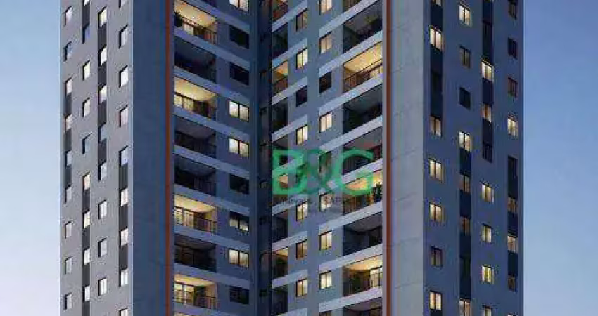 Apartamento com 2 dormitórios à venda, 34 m² por r$ 387.107,36 - vila romana - são paulo/sp