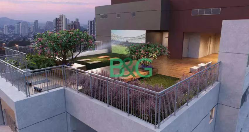 Studio com 1 dormitório à venda, 29 m² por r$ 480.922,20 - perdizes - são paulo/sp