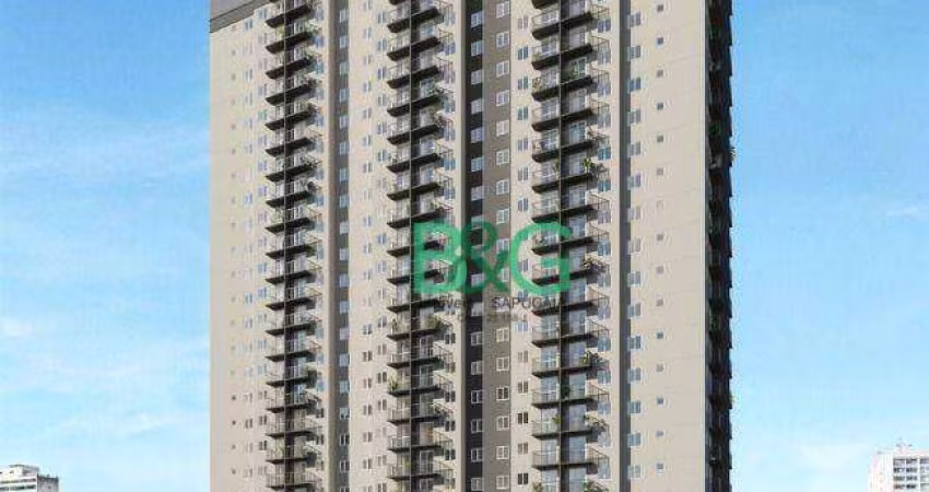 Apartamento com 2 dormitórios à venda, 32 m² por R$ 277.032,69 - Vila Dom Pedro I - São Paulo/SP