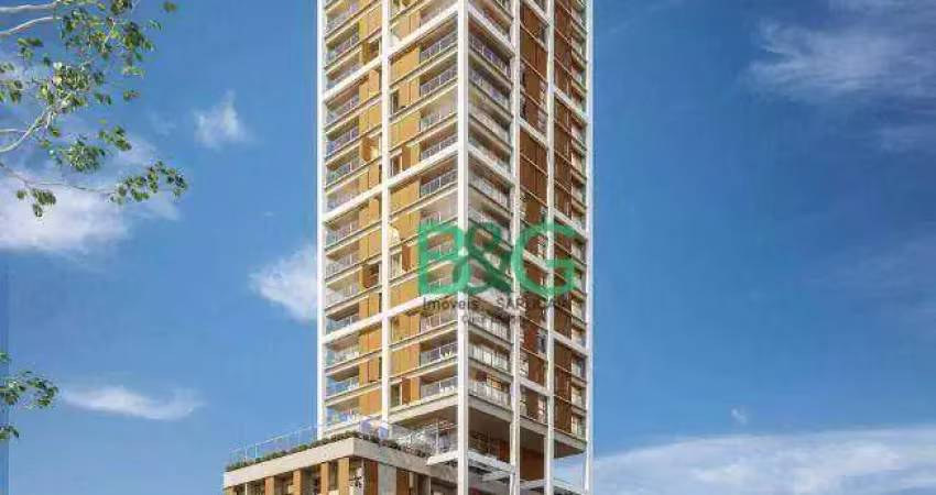 Studio com 1 dormitório à venda, 28 m² por r$ 529.650,00 - moema - são paulo/sp