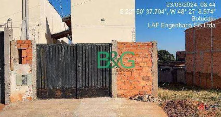 Casa com 1 dormitório à venda, 56 m² por R$ 117.860,63 - Jardim Monte Mor - Botucatu/SP