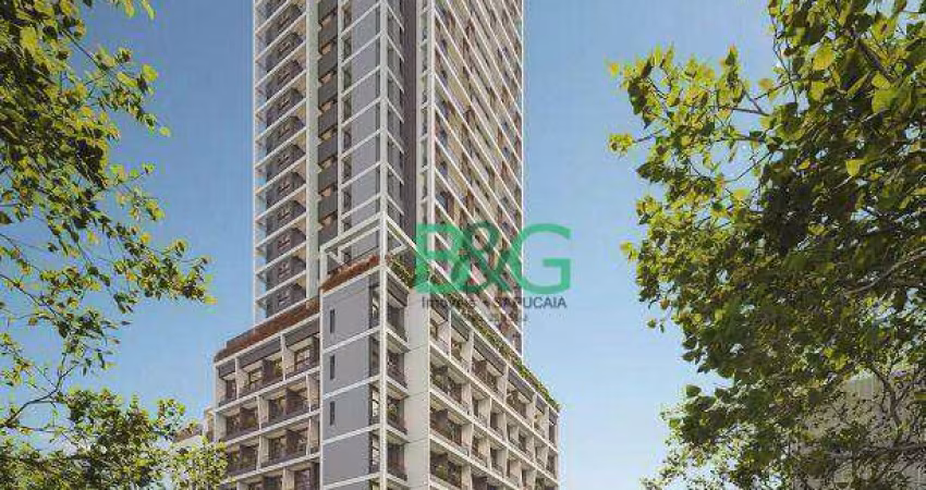 Studio com 1 dormitório à venda, 35 m² por r$ 586.575,00 - vila madalena - são paulo/sp