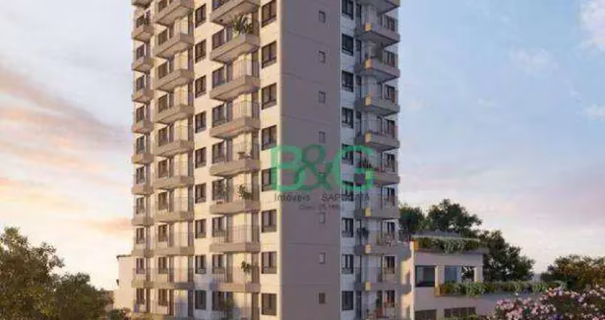 Studio com 1 dormitório à venda, 23 m² por r$ 374.190,30 - vila clementino - são paulo/sp