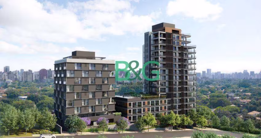 Apartamento com 3 dormitórios à venda, 127 m² por r$ 2.081.376,00 - vila madalena - são paulo/sp