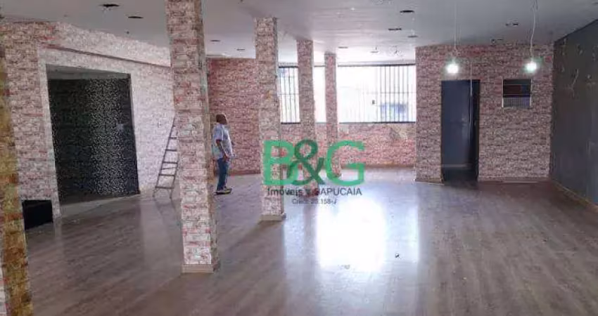 Sala para alugar, 170 m² por r$ 3.560,00/mês - jardim são joão - guarulhos/sp