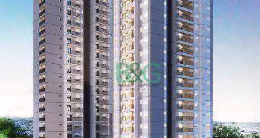 Apartamento com 2 dormitórios à venda, 35 m² por r$ 521.776,57 - vila pompeia - são paulo/sp