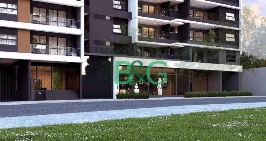 Studio com 1 dormitório à venda, 24 m² por R$ 380.052,35 - Moema - São Paulo/SP