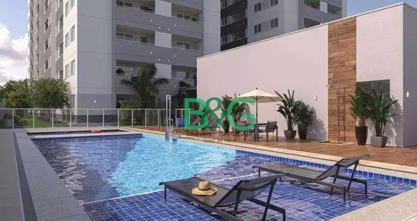 Apartamento com 2 dormitórios à venda, 45 m² por r$ 315.460,27 - vila prudente (zona leste) - são paulo/sp