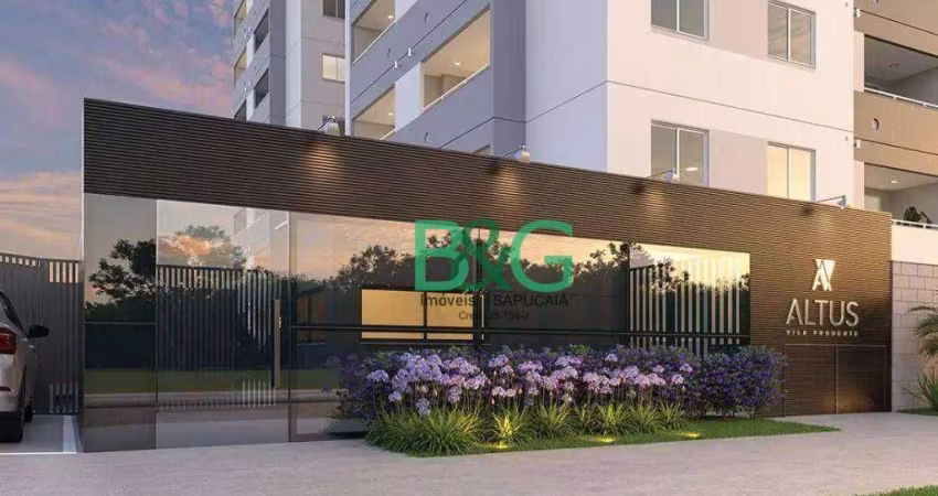 Apartamento com 2 dormitórios à venda, 44 m² por R$ 314.361,29 - Vila Prudente (Zona Leste) - São Paulo/SP