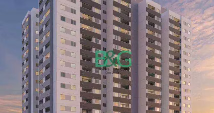 Apartamento com 2 dormitórios à venda, 42 m² por r$ 294.499,72 - vila prudente (zona leste) - são paulo/sp